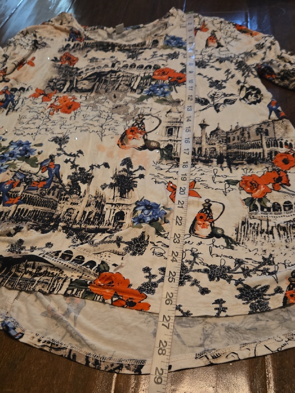 EST.1946 3/4 Sleeve Top Size L - Picture 7 of 8